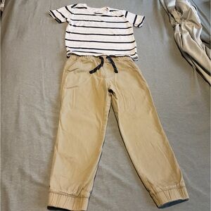 Pants & T-Shirt Set for Boy Size 6/7 T & free gift w/ purchase!!!